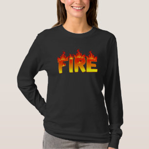 Grappig Fire and Ice-kostuum Halloween Familie Mat T-shirt
