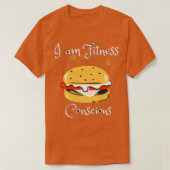 Grappig fitness klassiek t-shirt (Design voorkant)