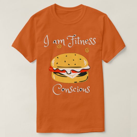 Grappig fitness klassiek t-shirt (Design voorkant)