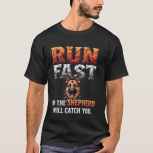 Grappig fitnesscadeau voor eigenaren van Duitse he T-shirt