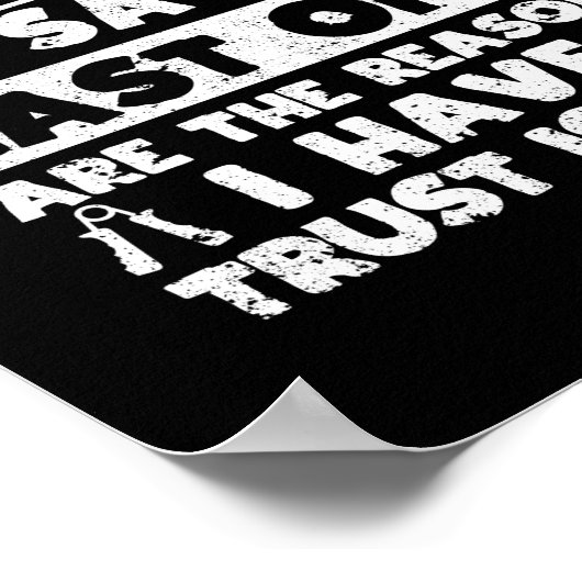 Grappig fitnessprogramma voor gym lover poster (Hoek)