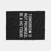 Grappig Fleece Deken (Voorkant (Horizontaal))