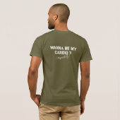 Grappig Flirterig T-shirt (Achterkant volledig)