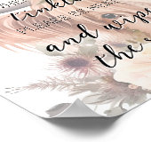 Grappig Floral Boerderij Animal Highland Koe Badka Poster (Hoek)