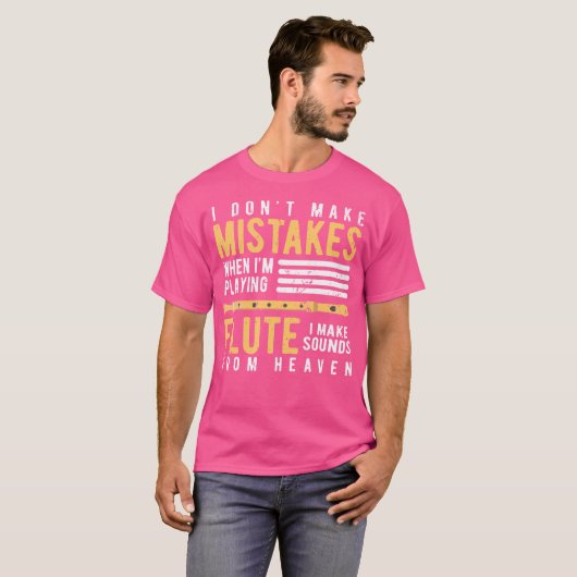 Grappig Fluit Shirt Fluit Gift (Voorkant volledig)