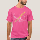 Grappig Fluit Shirt Fluit Gift (Voorkant)