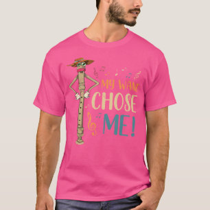 Grappig fluitist orkest cadeau muziekinstrument FL T-shirt