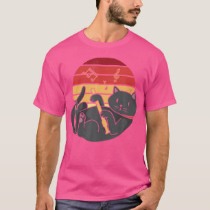 Grappig Fluting Cat - Fluit T-shirt