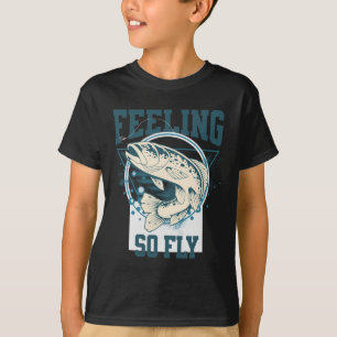 Grappig Fly-fishing T-shirt Voor Vissers