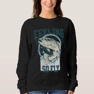 Grappig Fly-Gevist shirt voor Vissers, ZO VOELEN