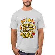 Grappig Food Lover T-shirt
