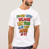 Grappig Foodie Gift, Supermarkt winkelen, humor T-shirt (Voorkant)