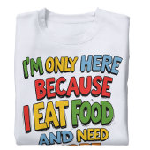Grappig Foodie Gift, Supermarkt winkelen, humor T-shirt