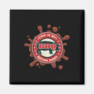 Grappig Foodie Grappig BBQ vlees - Dit is mijn BBQ Magneet
