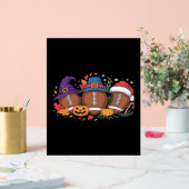 Grappig Football Halloween Thanksgiving Xmas Spook Acryl Bord (Huwelijk)