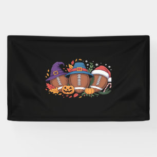 Grappig Football Halloween Thanksgiving Xmas Spook Spandoek