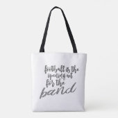 Grappig Football is de openingswet voor de band Tote Bag (Achterkant)