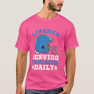 Grappig Football Lineman Art voor Mannen Vrouwen O T-shirt