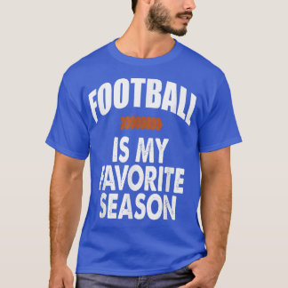 Grappig Football Lovers Football is mijn seizoen T-shirt