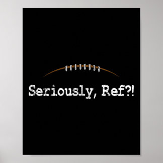 Grappig Football - Serieus Ref Grappig Football Re Poster