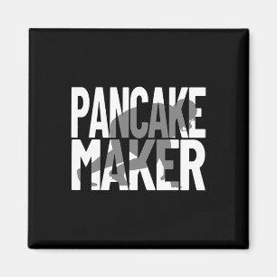 Grappig Football speler Meme Lineman Pannenkoekenm Magneet