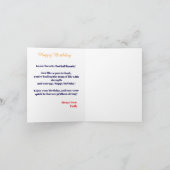 Grappig Football Waterverf Splas Verjaardag Gridir Feestdagen Kaart (Binnen)