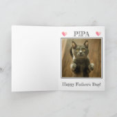 Grappig foto van Cat... deze mens behoort tot Kaart (Binnen)