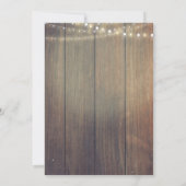 Grappig fotograferen van kinderen | Rustisch hout  Save The Date (Achterkant)