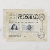 Grappig fotograferen van kinderen | Sparen de Datu Save The Date (Voorkant / Achterkant)