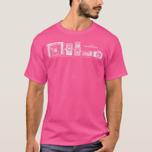 Grappig Fotografie Shirt Camer Evolutie T-shirt M