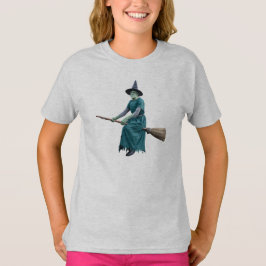 Grappig Frankenstein Heks Kinder T-Shirt