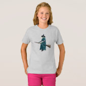 Grappig Frankenstein Heks Kinder T-Shirt (Voorkant volledig)