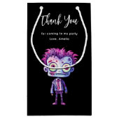 Grappig Frankenstein Monster Halloween Fun Bedankt Klein Cadeauzakje (Achterkant)