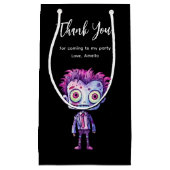 Grappig Frankenstein Monster Halloween Fun Bedankt Klein Cadeauzakje (Voorkant)