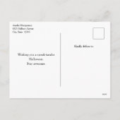 Grappig Frankenstein Monster Halloween Fun Feestdagenkaart (Achterkant)