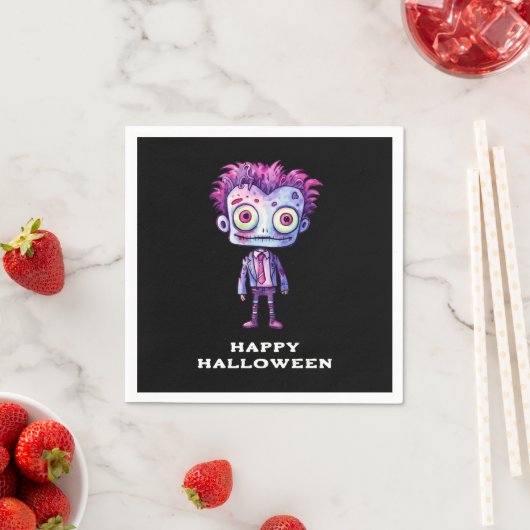 Grappig Frankenstein Monster Halloween Fun Servet (Insitu)