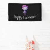 Grappig Frankenstein Monster Halloween Fun Spandoek (Insitu)