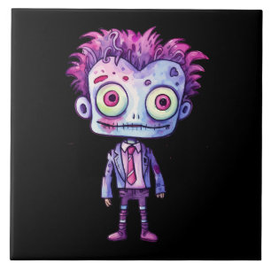 Grappig Frankenstein Monster Halloween Fun Tegeltje
