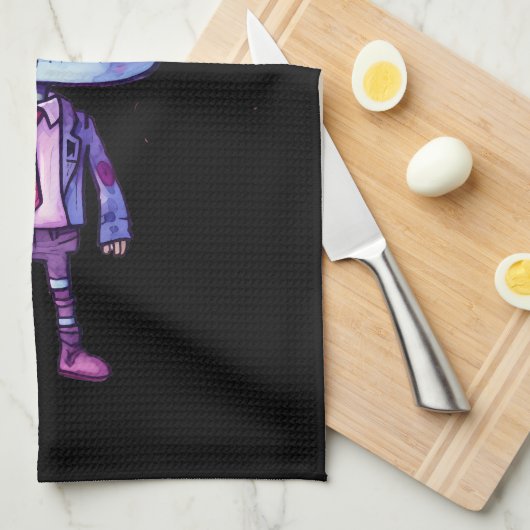 Grappig Frankenstein Monster Halloween Fun Theedoek (Quarter Fold)