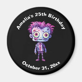 Grappig Frankenstein Monster Halloween Fun Verjaar Magneet (Voorkant)