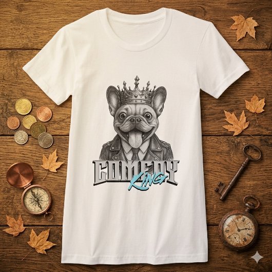 Grappig Frans Bulldog T-Shirt