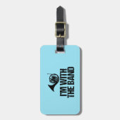 Grappig Frans paard ik ben met de band Bagagelabel (Voorkant verticaal)