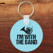 Grappig Frans paard ik ben met de band Sleutelhanger (Voorkant)