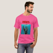 Grappig fret cadeau voor hem of haar, leuke VOETER T-shirt (Voorkant volledig)