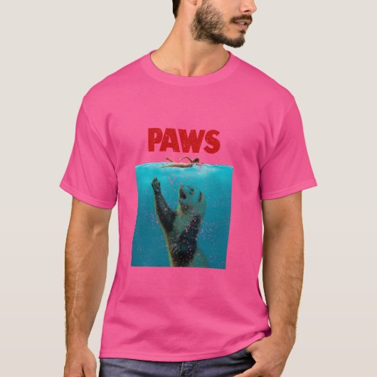 Grappig fret cadeau voor hem of haar, leuke VOETER T-shirt (Voorkant)