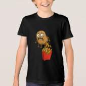 Grappig friet T-shirt (Voorkant)