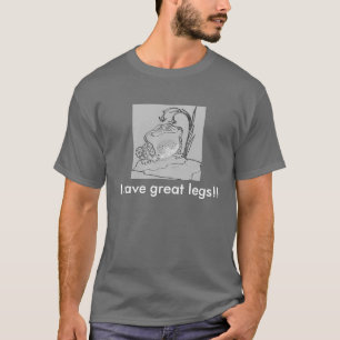 Grappig Frog Legs. T-shirt