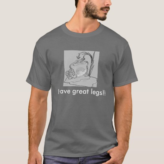 Grappig Frog Legs. T-shirt (Voorkant)