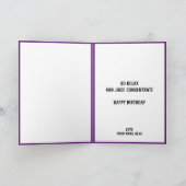 Grappig fruit krijgen oud zusje gelukkig verjaarda bedankkaart (Binnen)