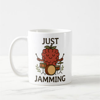 Grappig Fruit - Raspberry gewoon jammen Koffiemok